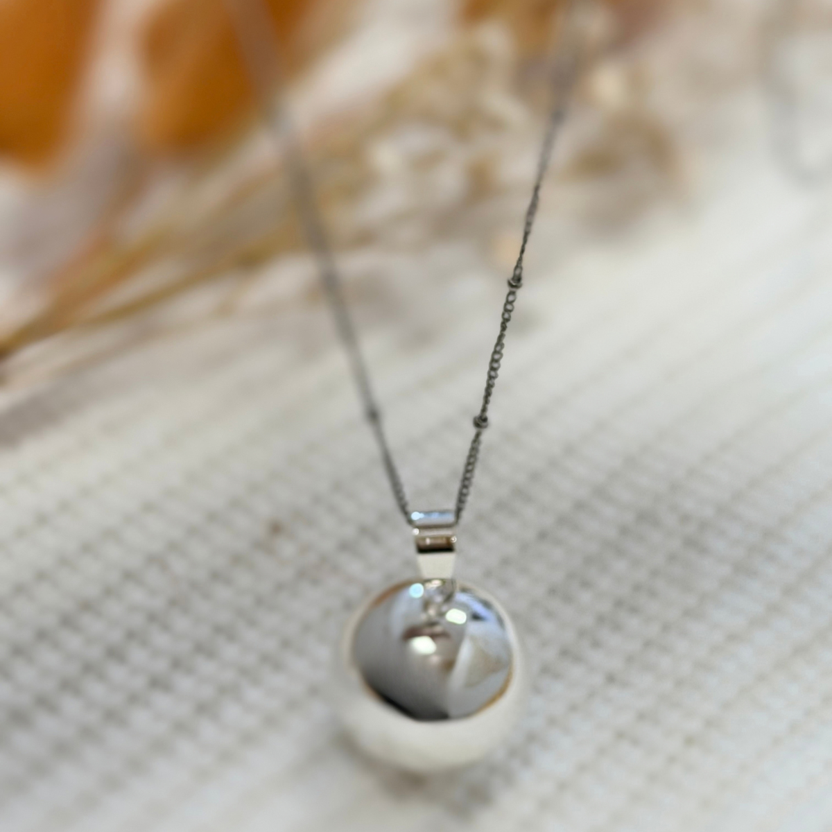 Bola de grossesse Éclosion argentée